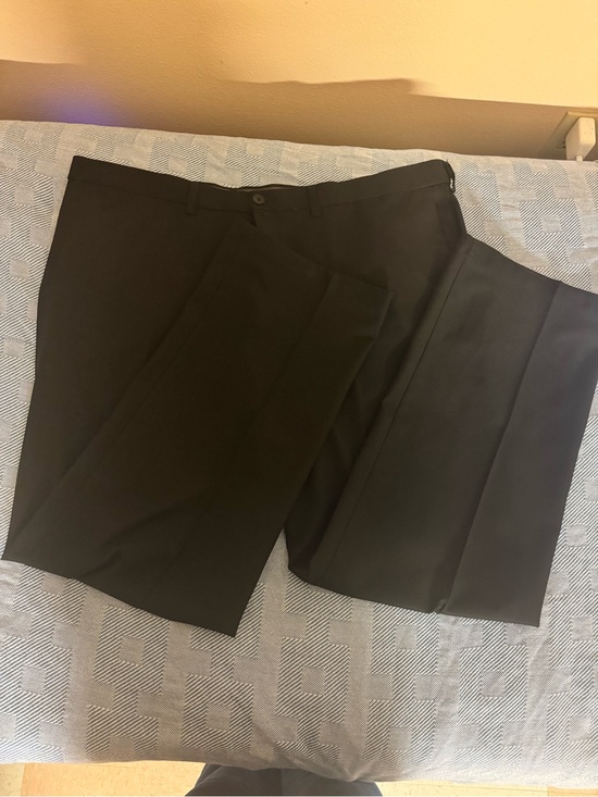 Haggar Other - Men's Black Dress Pants 44x32